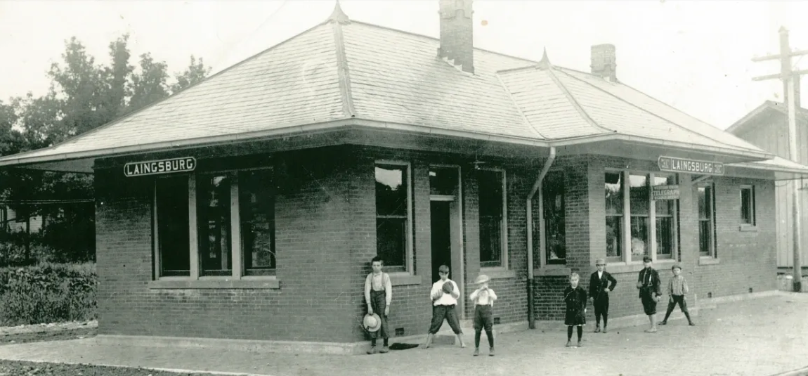 PDP's location was Laingsburgs Michigan Railroad Station built @1906